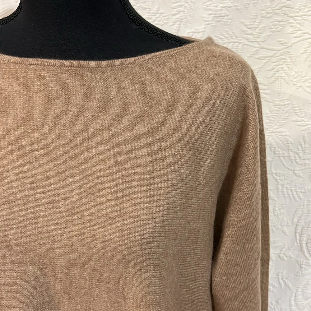 Charter Club Luxury cashmere boatneck sweater, size‎ large, NWT